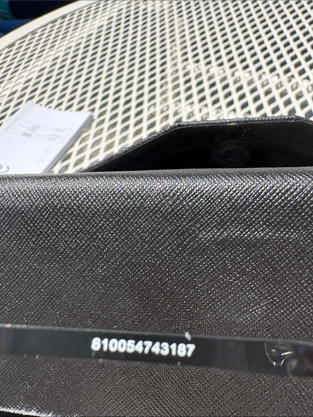 Prive Renaud Black Aviator Sunglasses with Collapsable Case